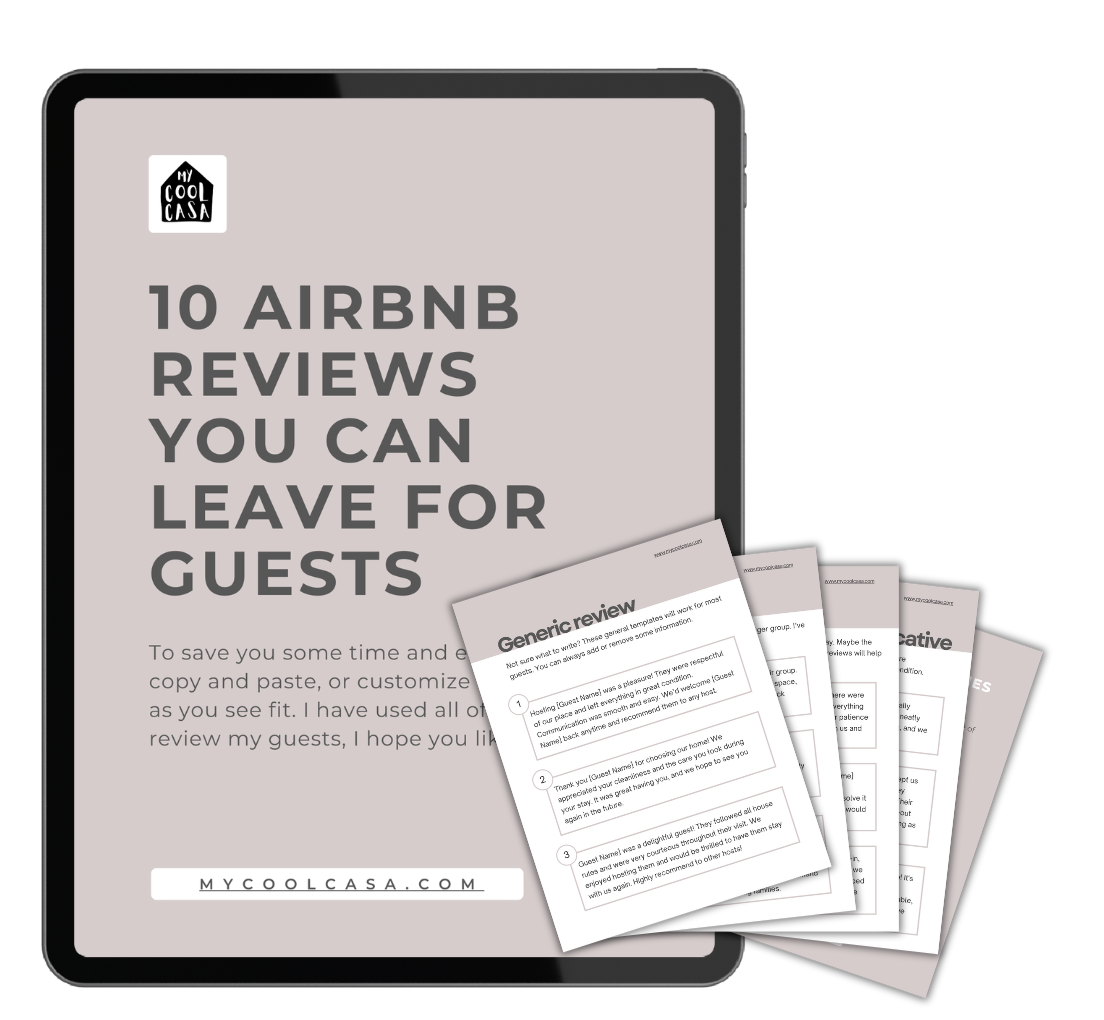 airbnb templates free 1